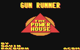 Gun Runner Title Screen
